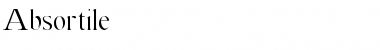 Download Absortile Font Download Absortile Font