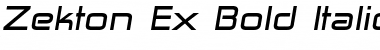 Download Zekton Ex Font Download Zekton Ex Font