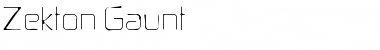 Download Zekton Gaunt Font Download Zekton Gaunt Font