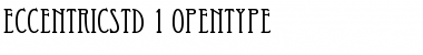 Download Eccentric Std Font Download Eccentric Std Font