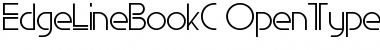 Download EdgeLineBookC Font Download EdgeLineBookC Font