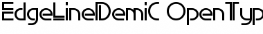 Download EdgeLineDemiC Font Download EdgeLineDemiC Font