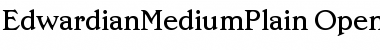 Download Edwardian Medium Font Download Edwardian Medium Font