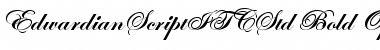Download Edwardian Script ITC Std Font Download Edwardian Script ITC Std Font
