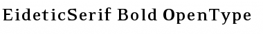 Download EideticSerif-Bold Font Download EideticSerif-Bold Font