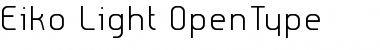 Download Eiko-Light Font Download Eiko-Light Font