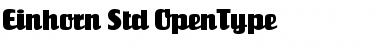 Download Einhorn Std Font Download Einhorn Std Font