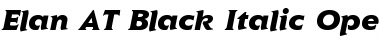 Download Elan AT Black Font Download Elan AT Black Font