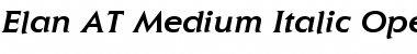 Download Elan AT Medium Font Download Elan AT Medium Font