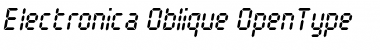 Download Electronica-Oblique Font Download Electronica-Oblique Font