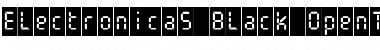 Download ElectronicaS-Black Font Download ElectronicaS-Black Font