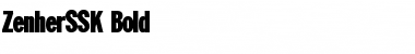 Download ZenherSSK Font Download ZenherSSK Font