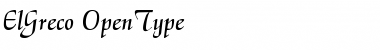 Download El Greco Font Download El Greco Font