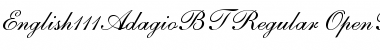 Download English 111 Font Download English 111 Font