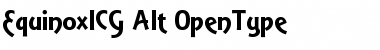 Download EquinoxICG Font Download EquinoxICG Font