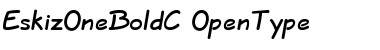 Download EskizOneBoldC Font Download EskizOneBoldC Font