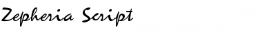 Download Zepheria Script Font Download Zepheria Script Font