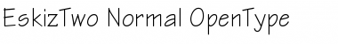 Download EskizTwo-Normal Font Download EskizTwo-Normal Font