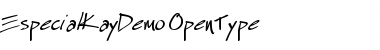Download EspecialKayDemo Font Download EspecialKayDemo Font