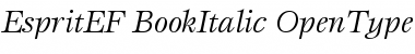 Download EspritEF Font Download EspritEF Font