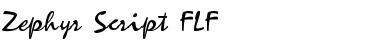 Download Zephyr Script FLF Font Download Zephyr Script FLF Font