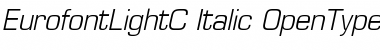 Download EurofontLightC Font Download EurofontLightC Font