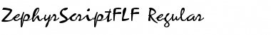 Download ZephyrScriptFLF Font Download ZephyrScriptFLF Font