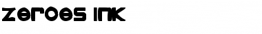Download Zeroes Ink Font Download Zeroes Ink Font