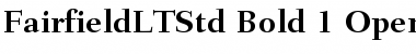 Download Fairfield LT Std Font Download Fairfield LT Std Font