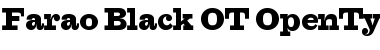 Download Farao Black OT Font Download Farao Black OT Font