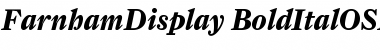 Download FarnhamDisplay-BoldItalOSF Font Download FarnhamDisplay-BoldItalOSF Font