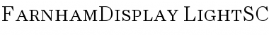 Download FarnhamDisplay-LightSC Font Download FarnhamDisplay-LightSC Font