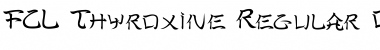 Download FCL-Thyroxine Font Download FCL-Thyroxine Font