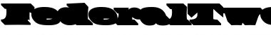 Download FederalTwelve Font Download FederalTwelve Font