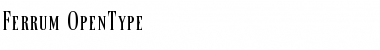 Download Ferrum Font Download Ferrum Font