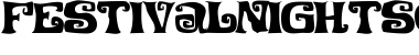 Download FestivalNightsC Font Download FestivalNightsC Font