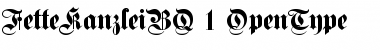 Download Fette Kanzlei BQ Font Download Fette Kanzlei BQ Font