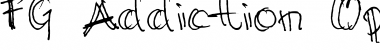 Download FG Addiction Font Download FG Addiction Font