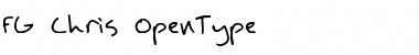 Download FG Chris Font Download FG Chris Font