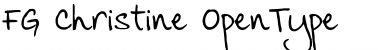 Download FG Christine Font Download FG Christine Font