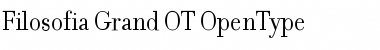 Download Filosofia Grand OT Font Download Filosofia Grand OT Font