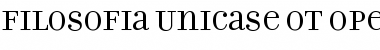 Download Filosofia Unicase OT Font Download Filosofia Unicase OT Font