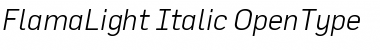 Download FlamaLight Font Download FlamaLight Font