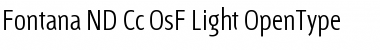 Download Fontana ND Cc OsF Font Download Fontana ND Cc OsF Font