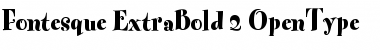 Download Fontesque-ExtraBold Font Download Fontesque-ExtraBold Font