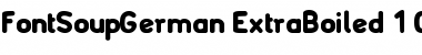 Download FontSoupGerman Font Download FontSoupGerman Font