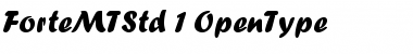 Download Forte MT Std Font Download Forte MT Std Font