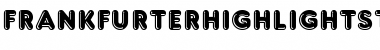 Download Frankfurter Highlight Std Font Download Frankfurter Highlight Std Font