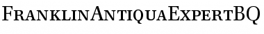 Download Franklin-Antiqua Expert BQ Font Download Franklin-Antiqua Expert BQ Font