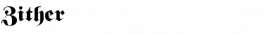Download Zither Font Download Zither Font